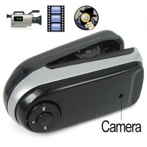 4GB Clip-Shaped MP3 Player with Mini Camera Support Webcam